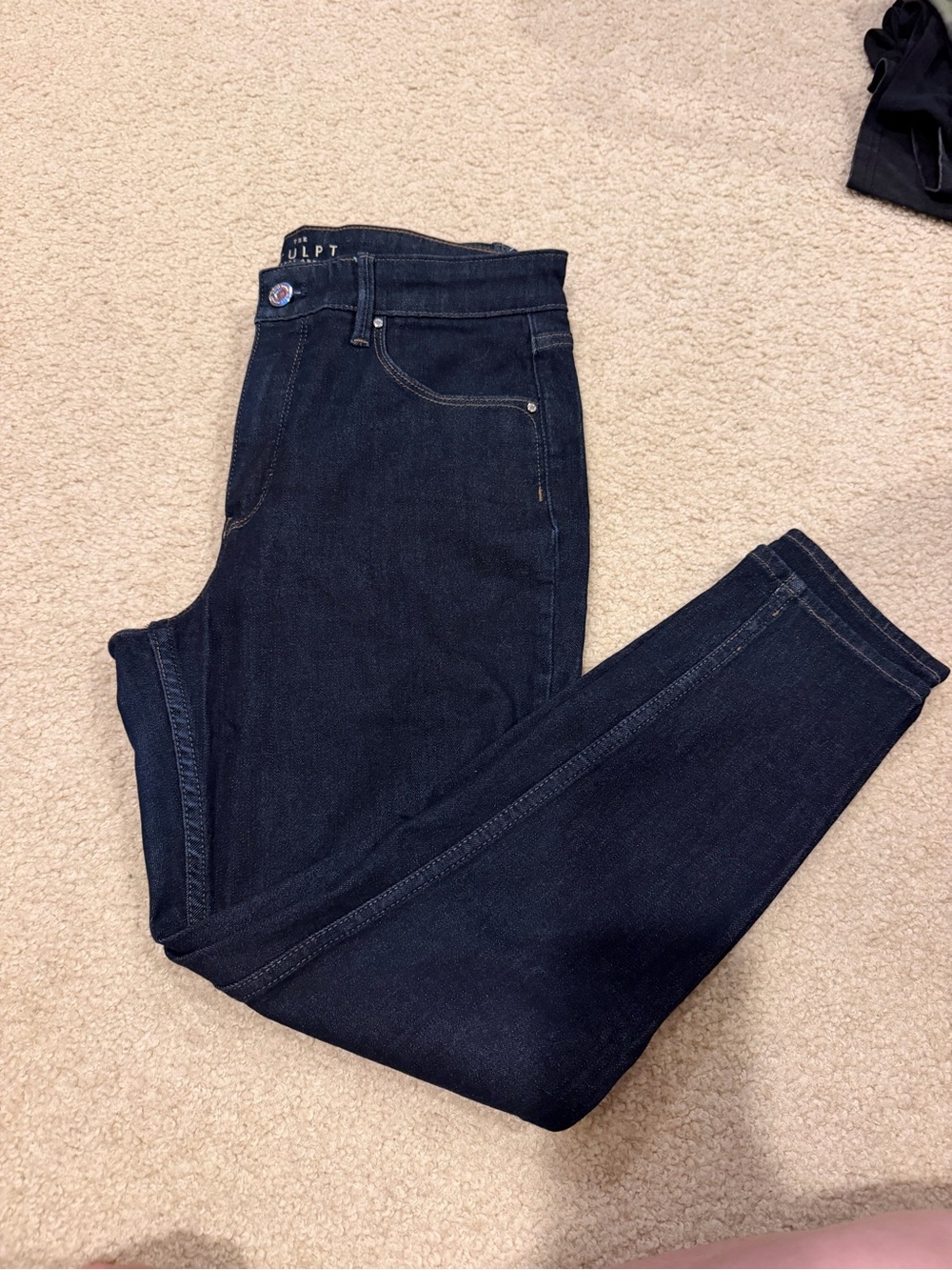 White House Black Market Women’s Skinny Jeans in Dark Indigo